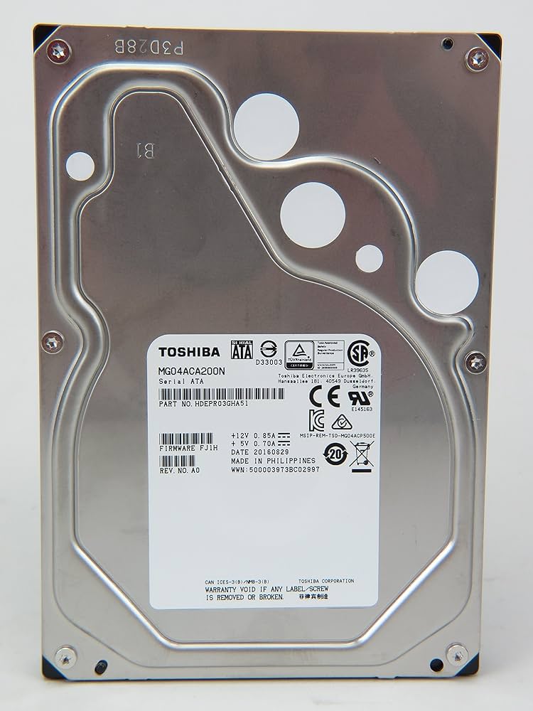 Amazon | Toshiba MG04ACA200N 2TB SATA III 7.2K 128MB 3.5